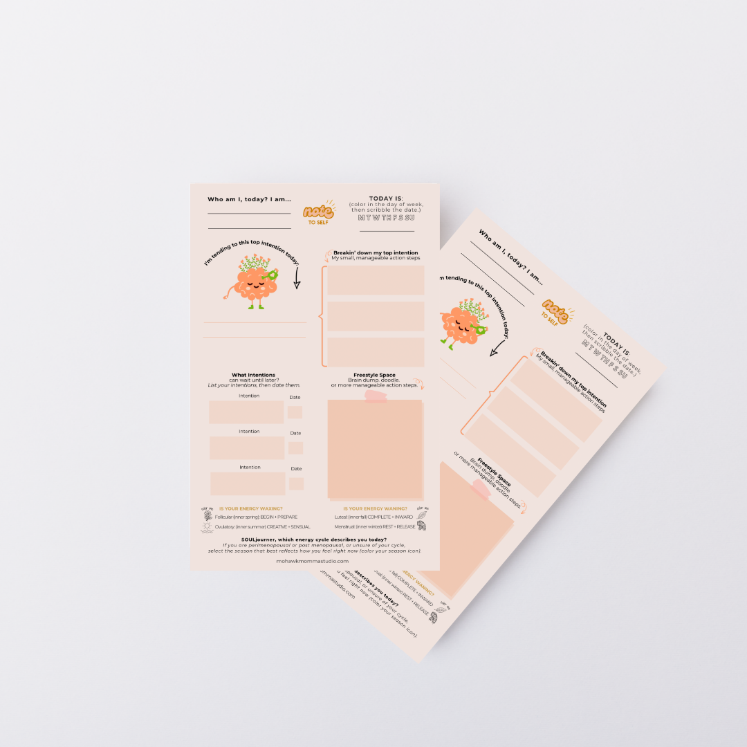Adoucis-toi ici, ma sœur Bloc-notes | Color + Journal™