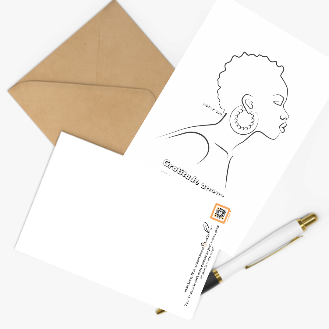 Tarjeta de notas Gratitude Color + Journal™