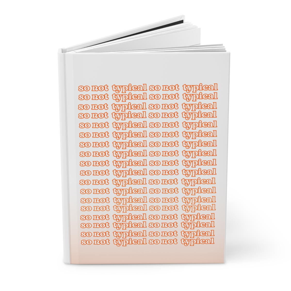 So Not Typical Bingo-Prompt | Hardcover Bookbound Journal