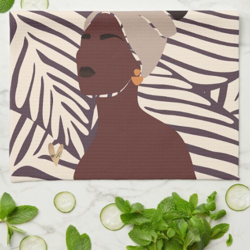 Mocha Tea Towel | Melanated Musings Collection