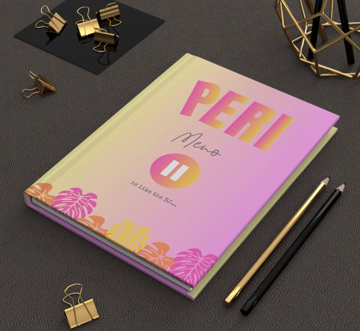 Perimenopause Bingo-Prompt Notebook | Hardcover Bookbound Journal