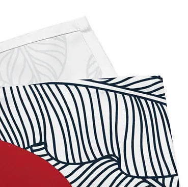 Noir + Leaves Tea Towel | Melanated Musings Collection