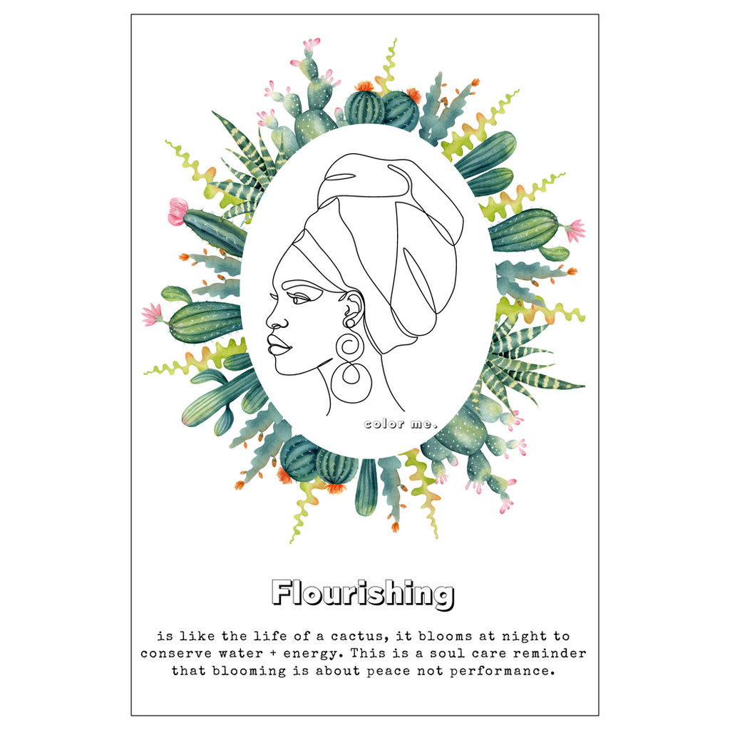 Tarjeta de notas Flourishing Color + Journal™