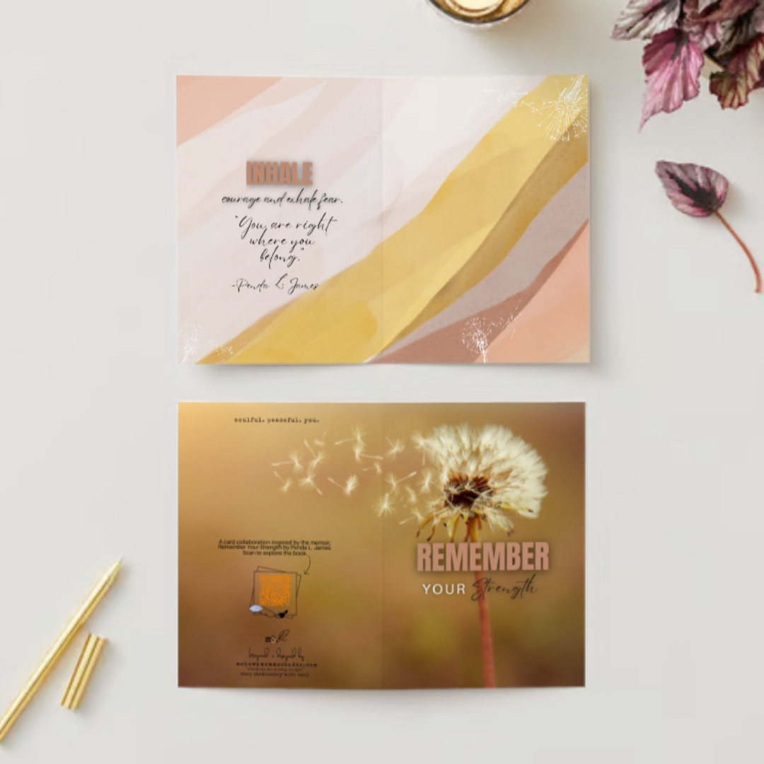 Recuerda tu fuerza | Tarjeta de felicitación Color + Journal™