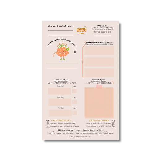 Adoucis-toi ici, ma sœur Bloc-notes | Color + Journal™