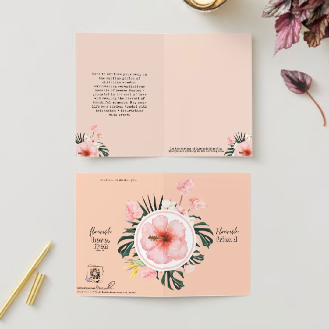 Kit de démarrage Flourish, Friend (4 pièces) | Coffret de soins de l'âme de l'amitié
