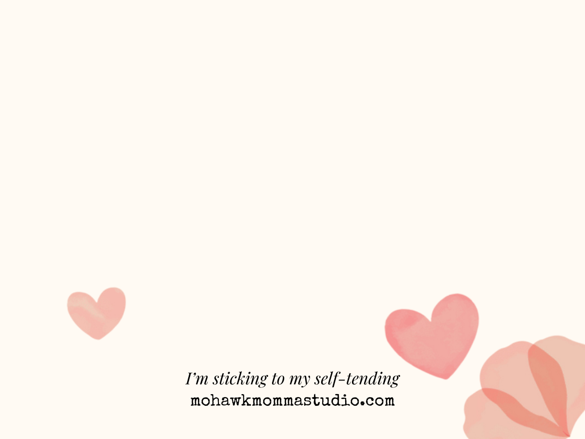 Watercolor Hearts in Bloom Sticky Notepad | 4” x 3”