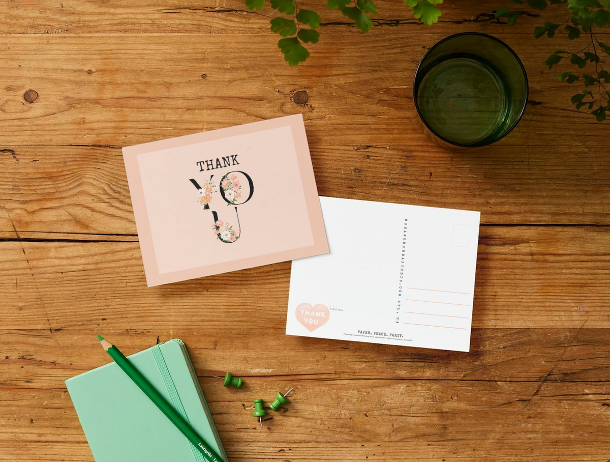 Colección Feliz Cumpleaños | Postal de poesía con acuarela dorada y confeti negro y dorado + Diario™