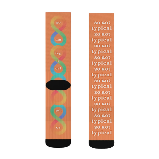 Chaussettes Soul Care atypiques | Chaussettes mi-mollet neuro-affirmantes