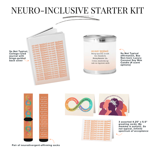 Kit de inicio neuroinclusivo (paquete de 6) | Paquete de cuidado del alma inusual