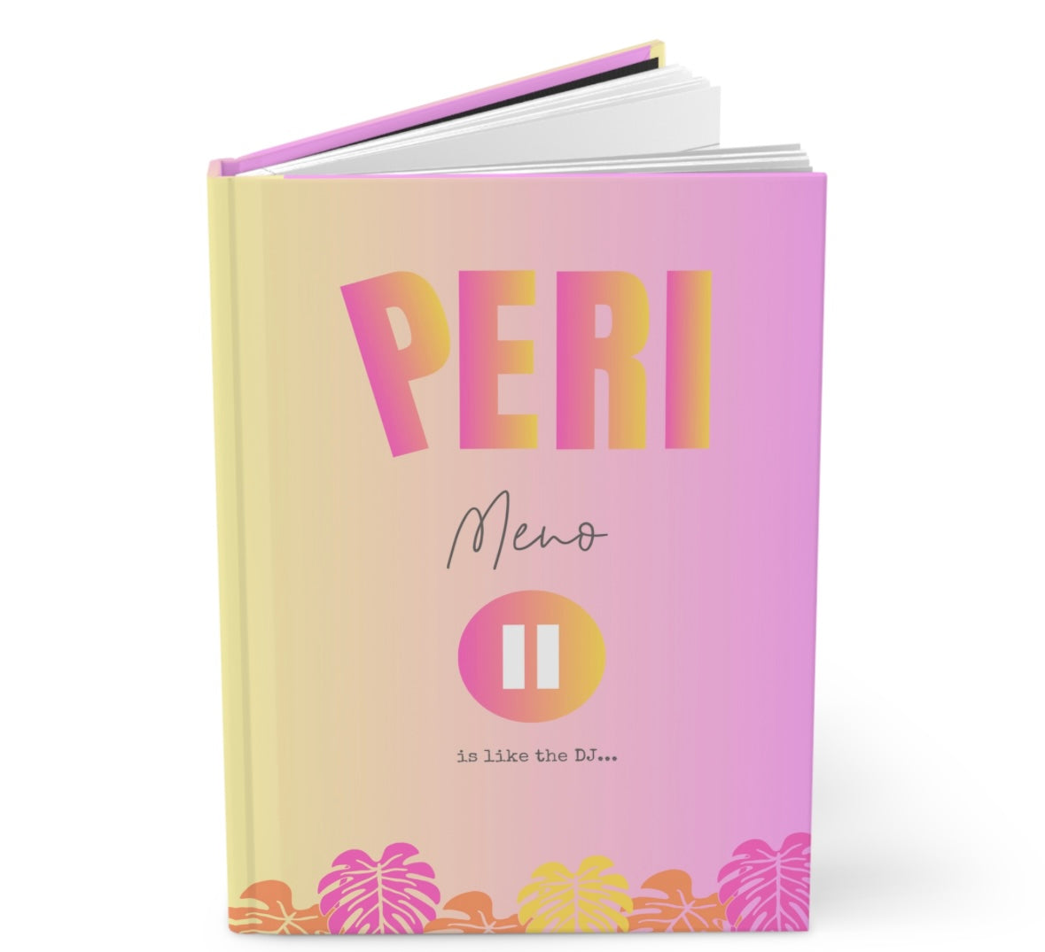 Perimenopause Bingo-Prompt Notebook | Hardcover Bookbound Journal (minimum order 5)