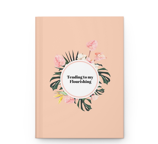 Tending to My Flourishing Bingo-Prompt | Hardcover Bookbound Journal (minimum order 5)